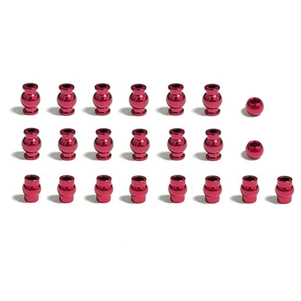 Complete 22pcs Aluminum Alloy Pivot Ball Head Set for ARR-ma 1/10 4x4 for Gra-nite for Sen-ton forTyp-hon Parts