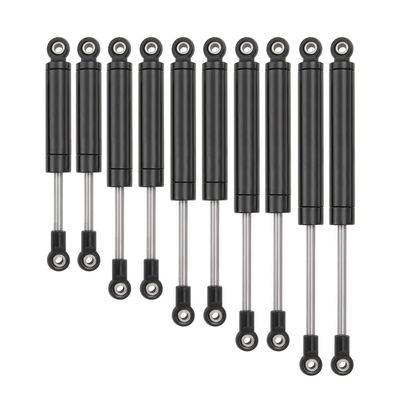 Black Aluminum Aolly Climbing car 80-120mm Shock Absorber Springs Set for SCX10 TF2 RC Rock Crawlers Accessory(120mm 4pcs)