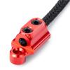 4pcs Front Rear Shock Absorber Travel Limit Strap for 1/18 RC Model Car Mini LMT 4WD for Mon-Ster Truck Upgrade Parts (Black) view 4