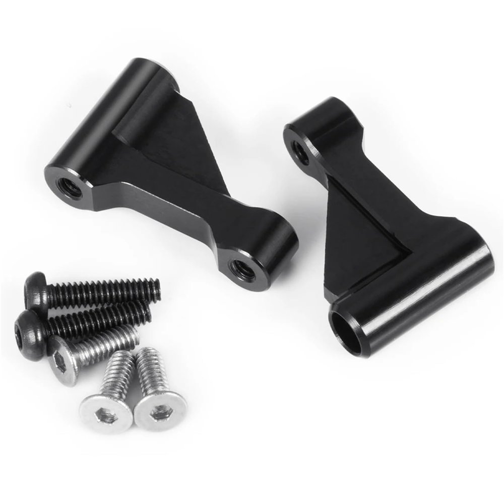 Aluminum Alloy Rear Arm Mount Tie Bar Mount Front Brace kit for 1/16 for Mini-B 1/18 for Mini-T 2.0 RC Car Buggy Truck Upgrade(Front)