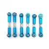 6Pcs Adjustable Metal Linkage Pull Rod Front/Rear Servo Link for Wltoys A949 A959 A969 A979 K929 RC Car Upgrade Spare(Red) view 4