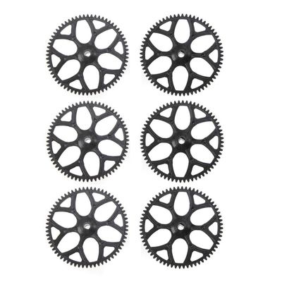 6Pcs Main Gear for WLtoys V911S V977 V988 V930 V966 XK K110 RC Helicopter Airplane Drone Spare Parts Accessories