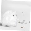 Abaodam Miniature Glass Piggy Bank Novelty Coin Box for Boys and Girls Boy Girl Money Box Tattoo Fund Jar Cute Decor view 4