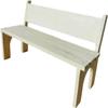 1:12 Scale Wooden Dollhouse Bench Miniature Outdoor Garden Park Yard Decor view 1