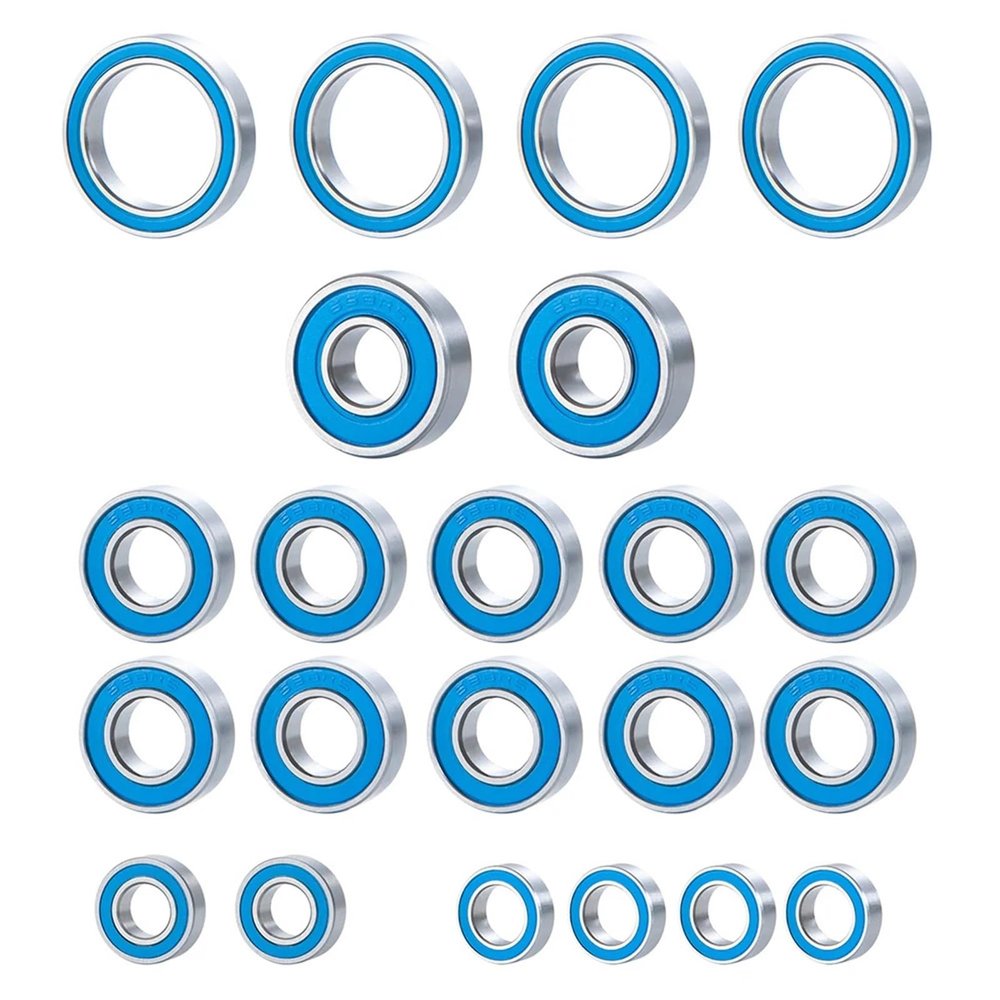 22PCS Ball Bearing Kit for 1/8 6S, for K-Raton 6s, for BLX RC Crawler Car Bearing Parts