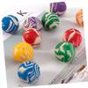 JUMPLAWN 20pcs Assorted Bouncy Balls for Boys and Girls Party Toys High Bounce Balls Bulk Pack view 4