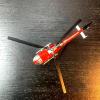 DAGIJIRD Simulation Alloy Aircraft Model 1:100 Alloy SA341/342 Gazelle Helicopter Model view 3