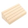 FUNOMOCYA Elevated Card Holder for Adults Wood Material Sturdy Card Display Stand for Gaming view 1