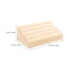 FUNOMOCYA Elevated Card Holder for Adults Wood Material Sturdy Card Display Stand for Gaming view 2