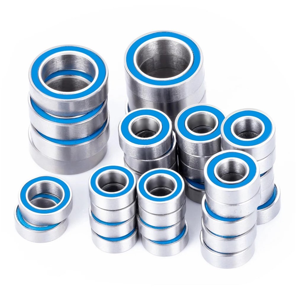 36PCS Sealed Bearings Kit for 1/16 Mini for Sl-ash, for E-Revo, for Sum-mit, for Ra-lly Parts