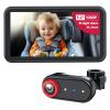 Luckview BM2A Baby Car Camera, Night Vision & 5.2" 1080P Display for Rear-Facing Car Seats, Easy No-Damage Install, Patented Anti-Shake Mount  Ideal for Parents and Pet Owners view 1