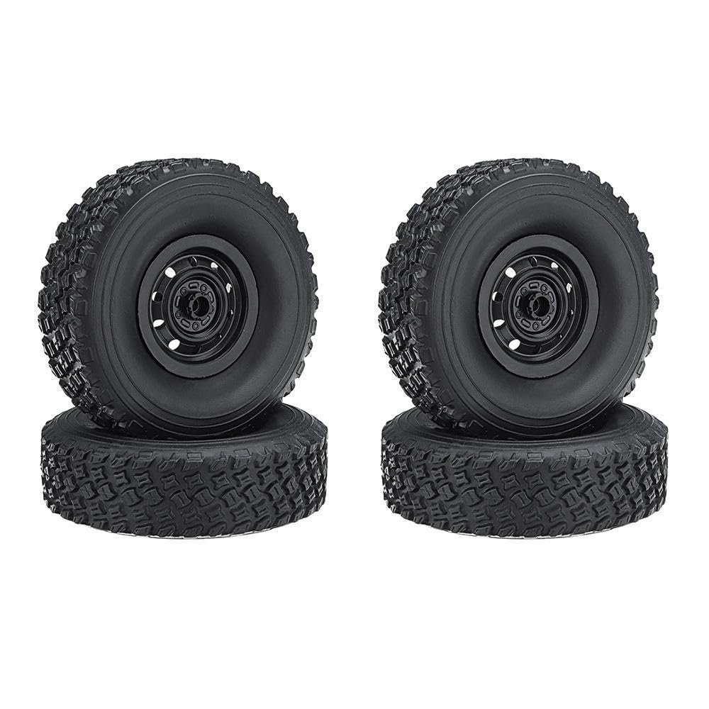4PCS Car Wheel for WPL FJ40 C34 RC Car Wheel 1/16 4WD 2.4G Buggy Crawler Off Road 2CH RC Vehicle Models Parts