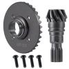 Steel Front Rear Diff Gear Drive Bevel Gears 10T-32T for 1/5 for T-RAXXAS for X-MAXX Parts(Front Diff Gear) view 1