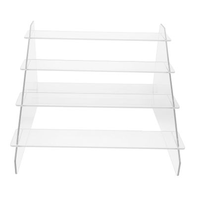 Alipis Acrylic Cupcake Rack Display Stand Organizer for Makeup Perfume Figures and Desserts Stable Smooth Decorative and Practical for Home Use