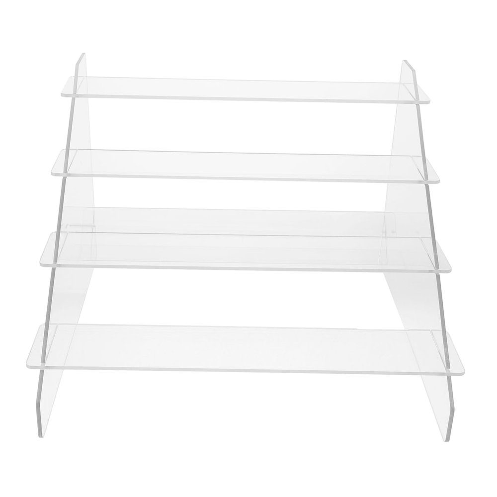Alipis Acrylic Cupcake Rack Display Stand Organizer for Makeup Perfume Figures and Desserts Stable Smooth Decorative and Practical for Home Use