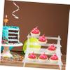 Alipis Acrylic Cupcake Rack Display Stand Organizer for Makeup Perfume Figures and Desserts Stable Smooth Decorative and Practical for Home Use view 4