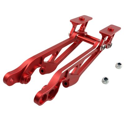 CNC Aluminum Rear Wing Mount Compatible with Arrma 1/8 Kraton, Notorious, Outcast, Talion, Typhon 6S BLX  Red T6 Alloy Upgrade, Replaces AR320347