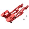 CNC Aluminum Rear Wing Mount Compatible with Arrma 1/8 Kraton, Notorious, Outcast, Talion, Typhon 6S BLX  Red T6 Alloy Upgrade, Replaces AR320347 view 2