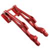 CNC Aluminum Rear Wing Mount Compatible with Arrma 1/8 Kraton, Notorious, Outcast, Talion, Typhon 6S BLX  Red T6 Alloy Upgrade, Replaces AR320347 view 4