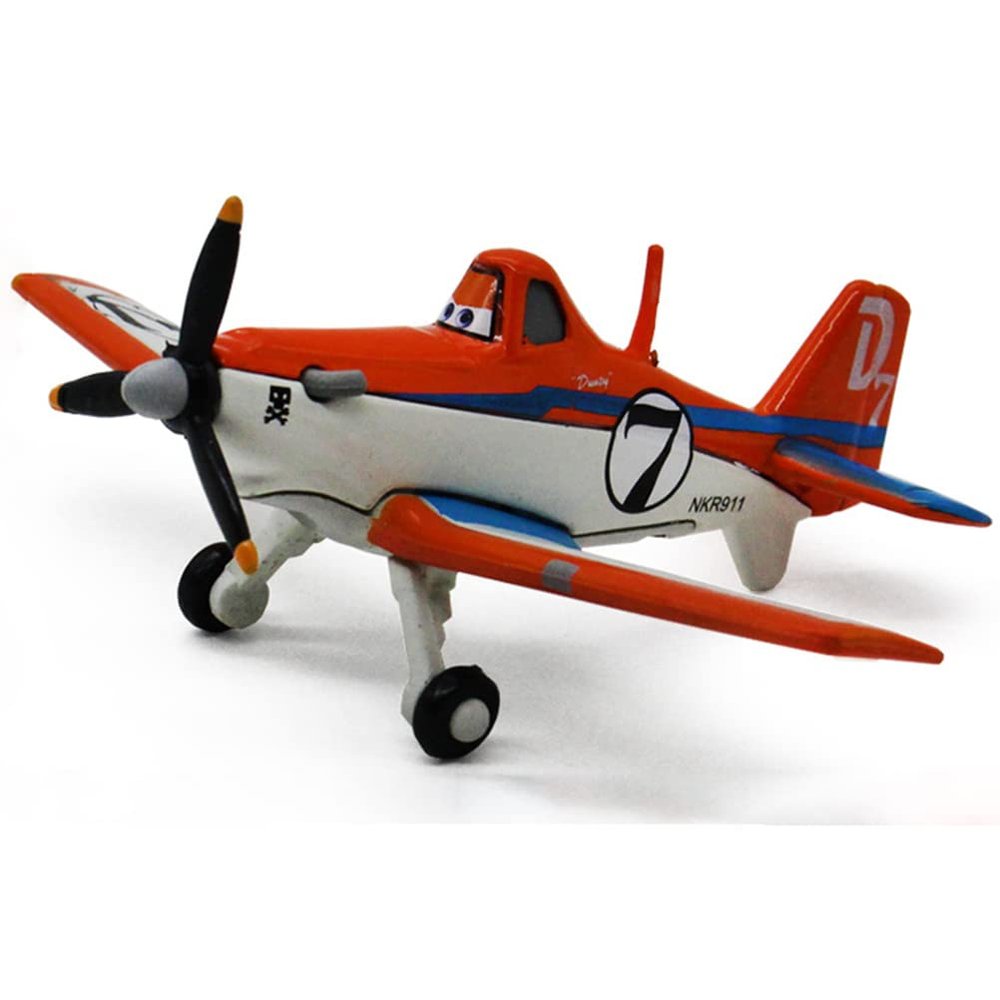 Plane Dusty No.7 Metal Diecast Classic Alloy Toy Plane for Children Gift