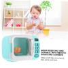 Toyvian Simulated Microwave Oven Toy Creative Educational Plastic Kitchen for Boys and Girls Interactive Play Kitchen Accessories Hands Learning Attractive Design and Light Features view 2