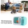 Toyvian Simulated Microwave Oven Toy Creative Educational Plastic Kitchen for Boys and Girls Interactive Play Kitchen Accessories Hands Learning Attractive Design and Light Features view 3