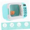 Toddmomy Simulated Microwave Oven Creative Educational Toy for Plastic Kitchen Appliance Light for Hands Learning and Imaginative Play view 3