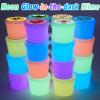 120 Pack Mini Galaxy Bulk Slime Kit for Kids, Glow in The Dark Slime with 6 Colors, DIY Slime Party Favor for Girls & Boys, Birthday Gifts, Classroom Rewards, Valentines Day Studen Bags Stuffers view 3