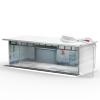 SAMYUCHO 1/64 Scale Diecast Display Case for Hot Wheels Matchbox Cars, Toy Car Model Mini Garage with LED Light and Acrylic Cover, Stackable Parking Lot Diorama Storage for Collection Present view 1
