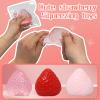 1pcs Squishy Strawberry,Cute Squeeze Toys,Kawaii Squishies PVC Toys,Stress Relieving Fur Ball OPP Packaging Gifts Fidget Toys for Anxiety&Relaxation for Kids Adults (1pcs red) view 4