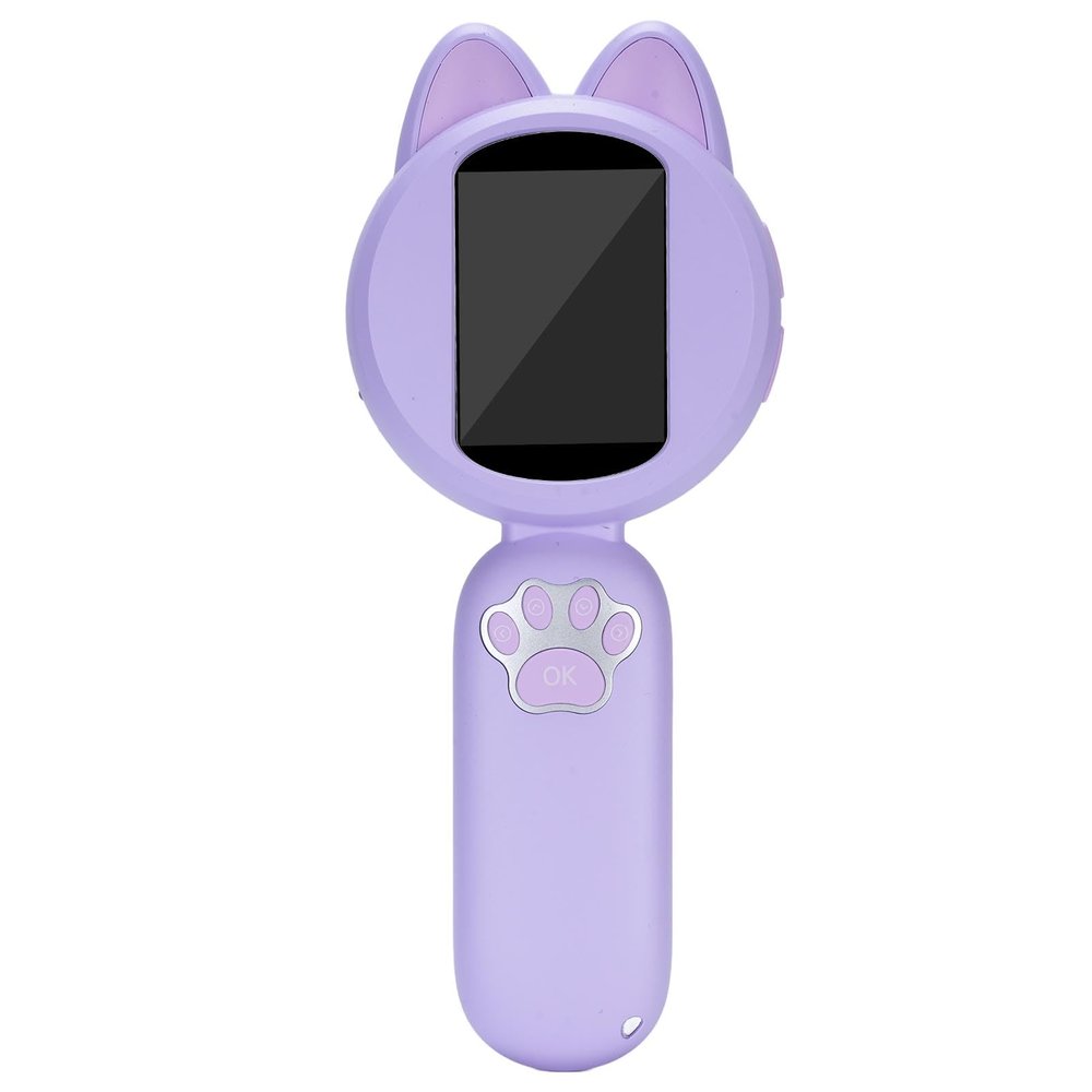 1000X Microscope for Kids, 3 in 1 Portable Digital Magnifying Glass, 650mAh Pocket Microscope with 2 inch Screen, 8 LED Lights, Support 14 Languages, Photo Video Recording
