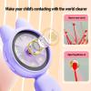 1000X Microscope for Kids, 3 in 1 Portable Digital Magnifying Glass, 650mAh Pocket Microscope with 2 inch Screen, 8 LED Lights, Support 14 Languages, Photo Video Recording view 3