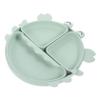 DECHOUS Unbreakable Silicone Boys and Girls Plate Boys and Girls Meals Compartment Bowl view 1