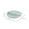 DECHOUS Unbreakable Silicone Boys and Girls Plate Boys and Girls Meals Compartment Bowl view 2