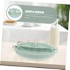 DECHOUS Unbreakable Silicone Boys and Girls Plate Boys and Girls Meals Compartment Bowl view 4