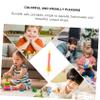 YARNOW DIY Foam Rockets Toy Foam Finger Rocket Launcher Toys for Boys and Girls Party Game Random Color view 4
