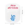 BESPORTBLE 6pcs Unique Drinking Dice Game for Parties Acrylic Ktv Bar Fun for Friends Gatherings Easy to Learn Boosts Atmosphere Great for Social Events view 2