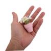 BCOATH Miniature Faux Daisy Flower Pot for Dollhouse Decor Lifelike Artificial Stylish Office Desk Bookshelf Accent No Maintenance Required for view 4