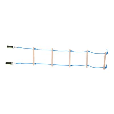 Abaodam 1set Climbing Rope Ladder for Boys and Girls Wooden Step Ladder Height Levels Climbing Frame Accessories for Boys and Girls Safe and Design