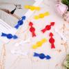 12pcs Arrow Game Spinners, Premium Plastic V-Shaped Board Game Spinners Replacement Pieces for Board Games Classroom Activities DIY Projects(Yellow, Blue, Red, White) view 4