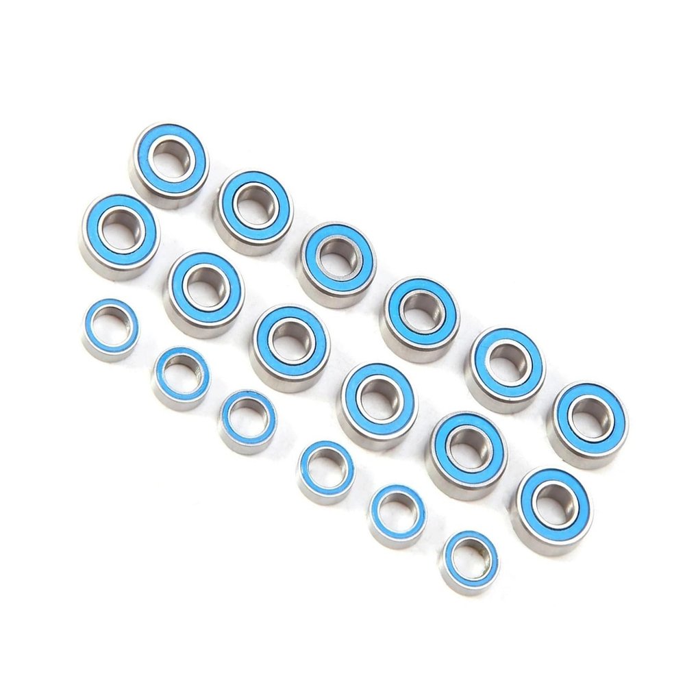 RC Car Repair Kit for Tamiya for M05 M06 Rubber Sealed Ball Bearing Kit RC Dancing Rider Upgrades Parts Modification Replacement RC Car Accessories 18PCS