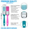 12 PCS Paint Brushes + 5 PCS Paint Brushes view 3