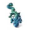 3D Printed Articulated Dragon Toy - Intricate Flexible PLA 3D Animal Figurine with Movable Joints, Unique Mythical Creature Model, for Collectors view 1