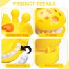Teeth Model for Teaching Kids, Cartoon Giraffe Demonstration Teeth Model with Toothbrush, Hygienic Habit Cultivation Kids Dentist Play Set for Children Student view 2