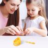 Teeth Model for Teaching Kids, Cartoon Giraffe Demonstration Teeth Model with Toothbrush, Hygienic Habit Cultivation Kids Dentist Play Set for Children Student view 4