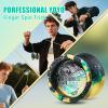 FS01 Yoyo Professional,Responsive Metal Yo-Yo for Kids 8-12 with Bearing & Extra Strings - Durable Trick Toys (Black and Yellow) view 2