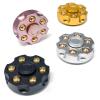 4pcs Alloy Metal Fidget Spinners,High-Speed Bearing & Weight Adjustable,Stress Relief Fidget Toys Adults view 1
