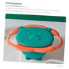 JOINPAYA 360degree Rotate Bowl for Boys and Girls Boy Girl Dishes Spill Resistant Easy Clean Safe Material view 2