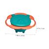 JOINPAYA 360degree Rotate Bowl for Boys and Girls Boy Girl Dishes Spill Resistant Easy Clean Safe Material view 3