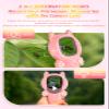 2-in-1 Microscope Camera for Kids, Mini Handheld Microscope Supporting Multiple Viewing Angles, Outdoor Educational Science Adventure Toys, Birthday Gifts for 3-10 Years Old Girls, Pink Cat view 3